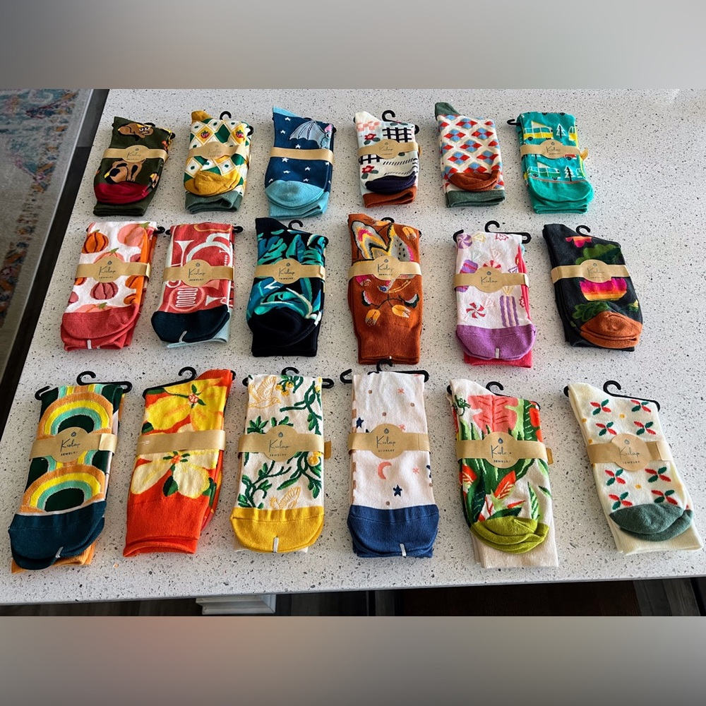 New Colorful Patterned Socks Collection
***Price is for 1 pair only***